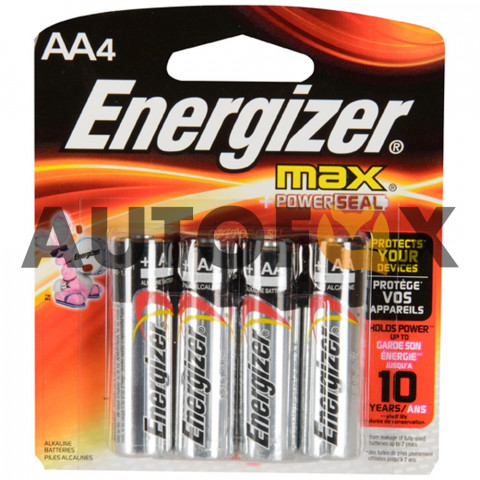 Элемент питания Energizer AA LR6 Max/4BL