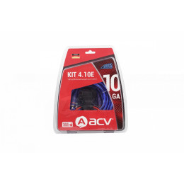 ACV KIT 4.10E Комплект проводов 4-кан усил-ля 10AWG