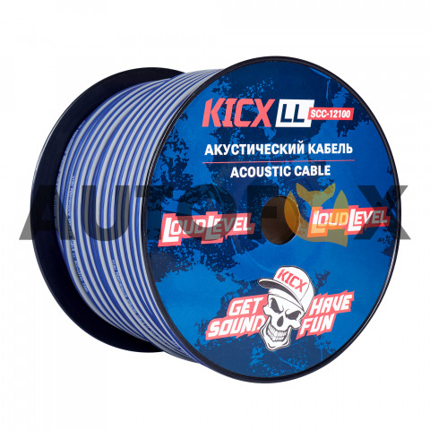 Kicx LL SCC-12100 (Акустический кабель 12GA) Бухта 100м