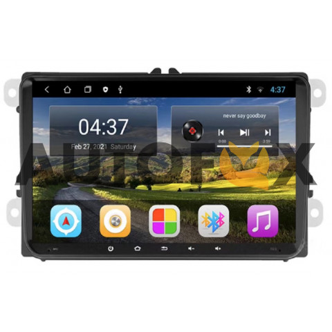 AMX Skoda-WV VER2 9" сенсорные кнопки снизу (3-32Gb) 8-Ядер/IPS/Android 10/CarPlay/DSP/4G/GPS TS18