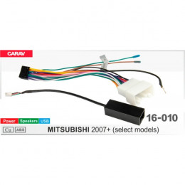 Carav 16-010: MITSUBISHI 2007+ (select models) (Питание+Динамики+USB)