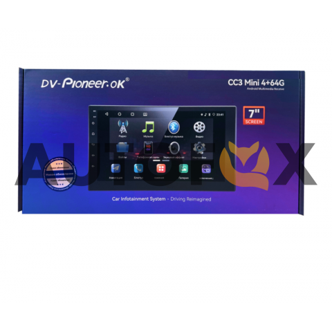 DV-Pioneer 7" CC3 Mini (4+64) 4ядра