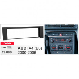 Carav 11-006: 1 DIN / 182 x 53 mm / AUDI A4 (B6) 2000-2006