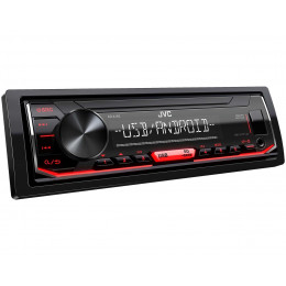 JVC KD-X162 (USB+AUX Красный 1пара RCA)